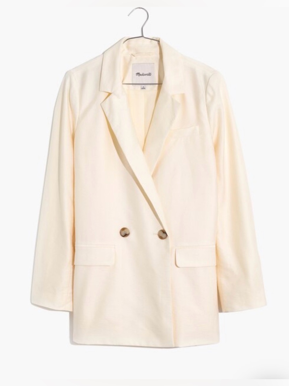 Madewell Caldwell Double Breasted Blazer